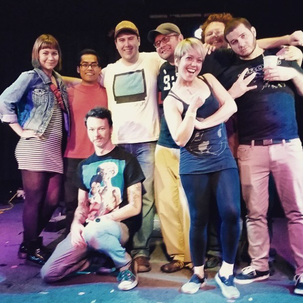 After the show at the High Dive. Gainesville, FL, 3.19.15