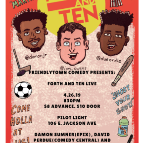 Friday 4/26: David Perdue, Nathan Owens, and Damon Sumner (ATL) hit the Pilot&nbsp;Light